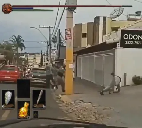 Dark Souls на улице