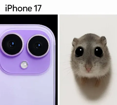 iPhone 17 Looks Like a Hamster