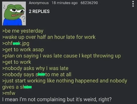 Late to Work With No Consequences