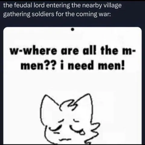 Feudal Lord Needs Men
