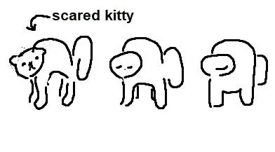 Scared Kitty Evolution