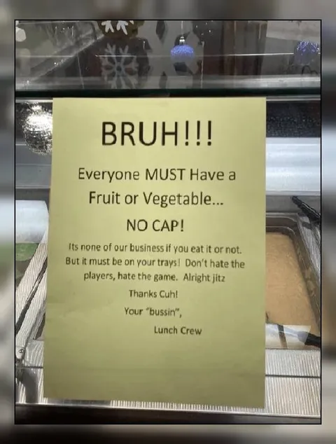 Fruit or Vegetable No Cap