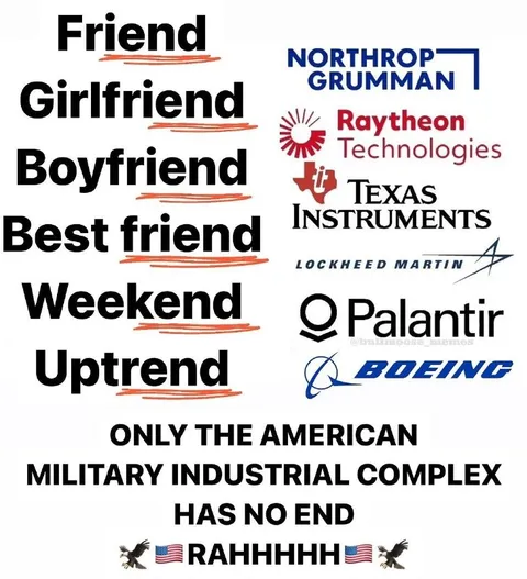 American Military Industrial Complex Has No End