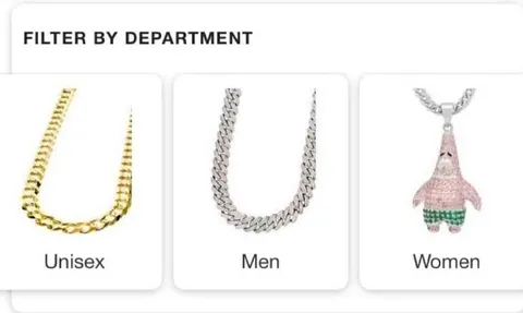 Filter by Department Necklace Joke