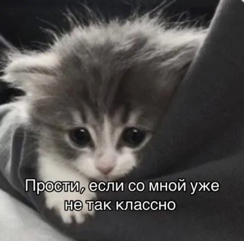 Прости, если уже не так классно