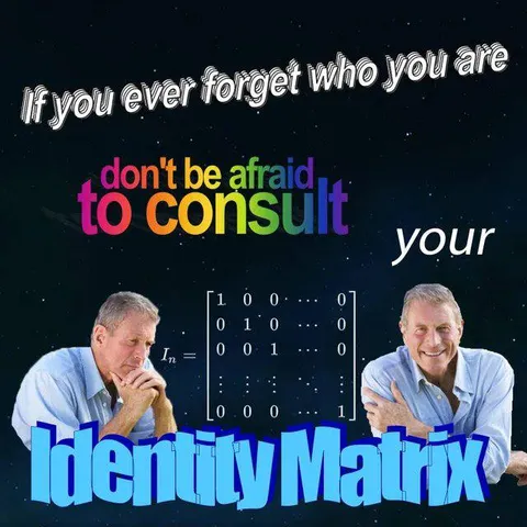 Consult Your Identity Matrix