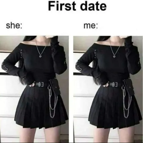 First Date Goth Outfit
