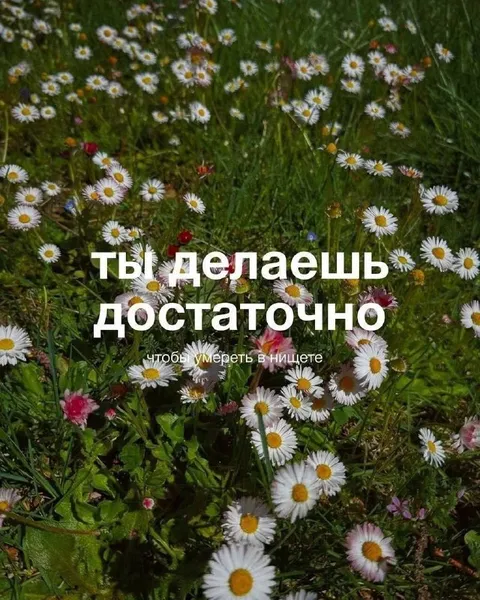 Ты делаешь достаточно