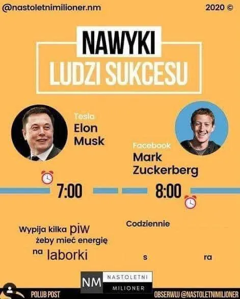 Nawyki ludzi sukcesu