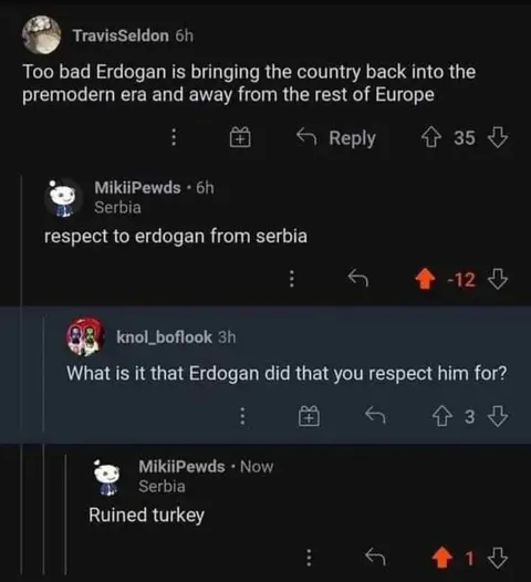 Ruined Turkey Respect