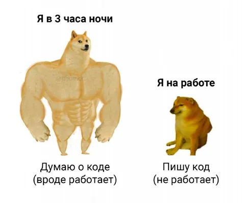 Думаю о коде, пишу код