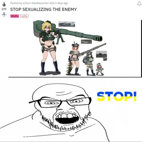 Stop Sexualizing the Enemy