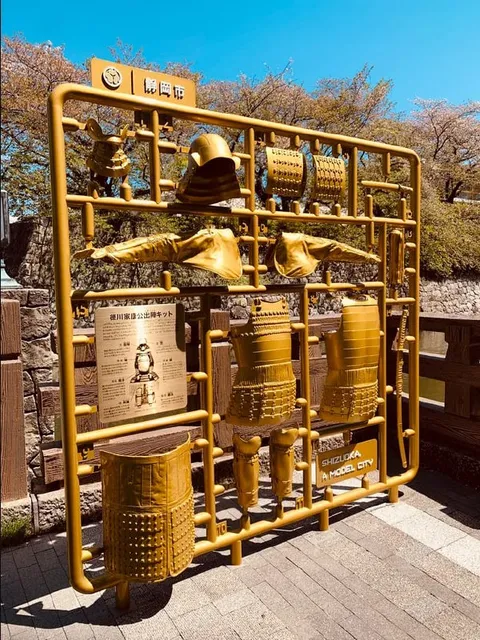静岡市の甲冑ディスプレイ