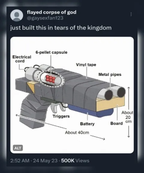 Tears of the Kingdom Gun