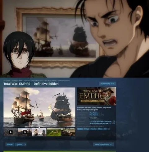 Eren Discovers Total War Empire