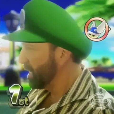 Mario Kart Laughing Victory