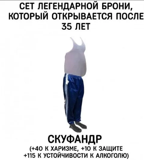 Сет легендарной брони после 35
