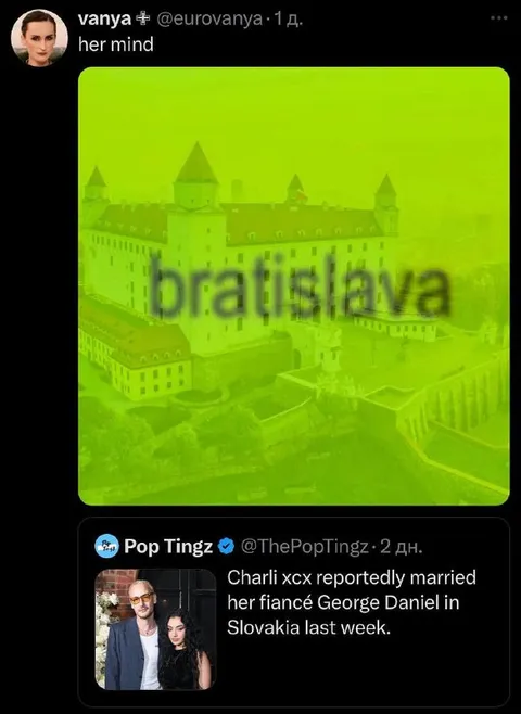 Her Mind Is in Bratislava