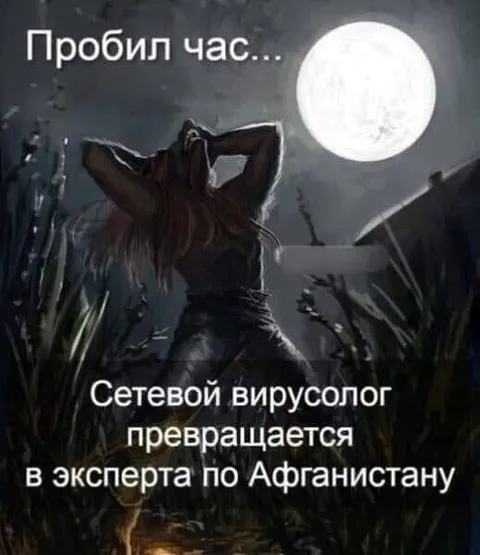 Сетевой вирусолог — эксперт по Афганистану