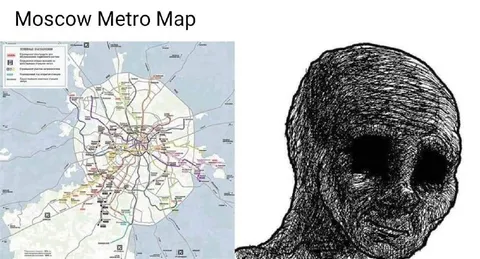 Moscow Metro Map Confusion