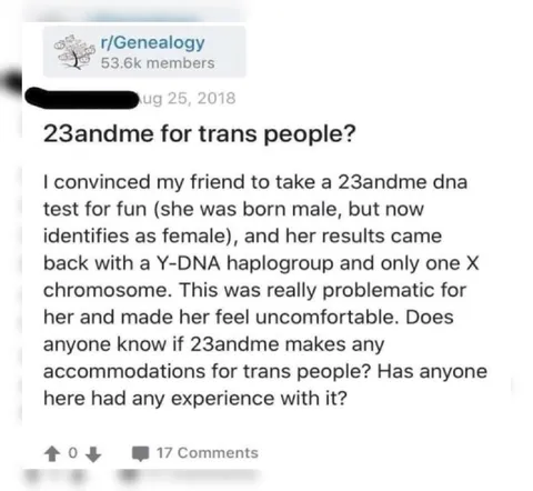 23andMe for Trans People