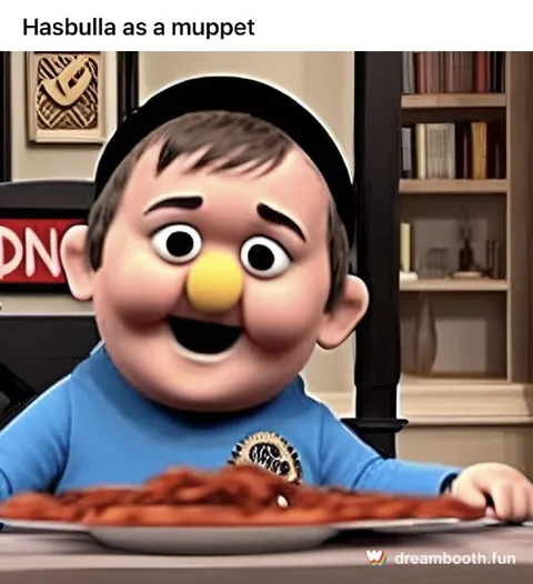 Hasbulla as a Muppet