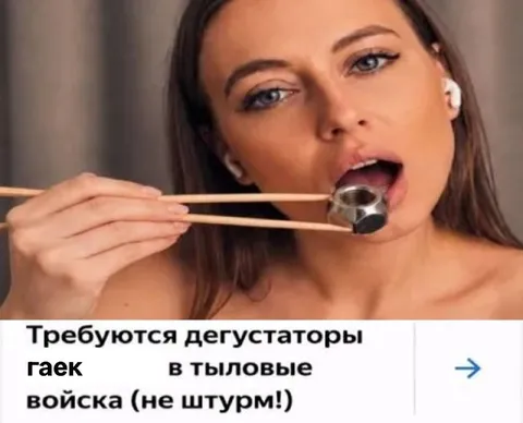 Дегустаторы гаек в тылу