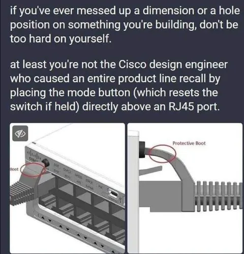 Cisco Mode Button Above RJ45 Port