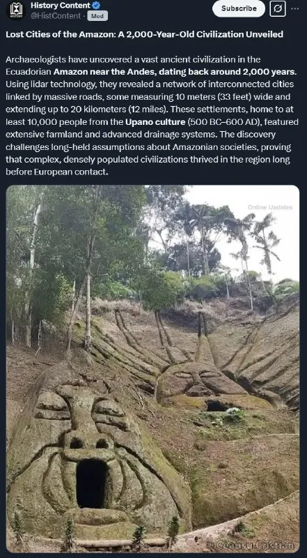 Lost Cities of the Amazon