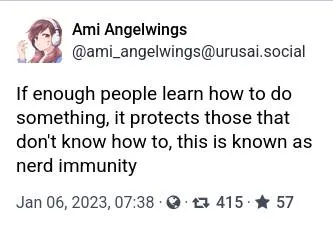 Nerd Immunity