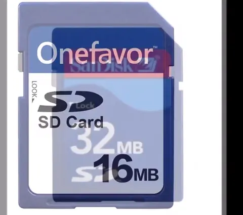 From 16MB to 32GB