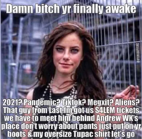 Damn Bitch, You’re Finally Awake