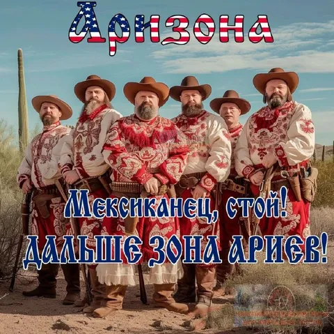 Дальше зона ариев