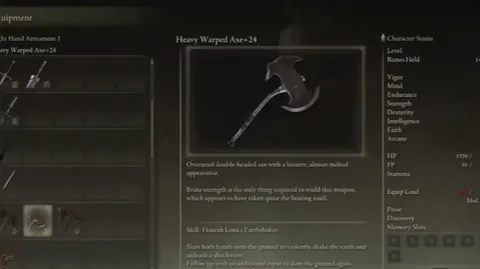 When the Axe Needs More Strength