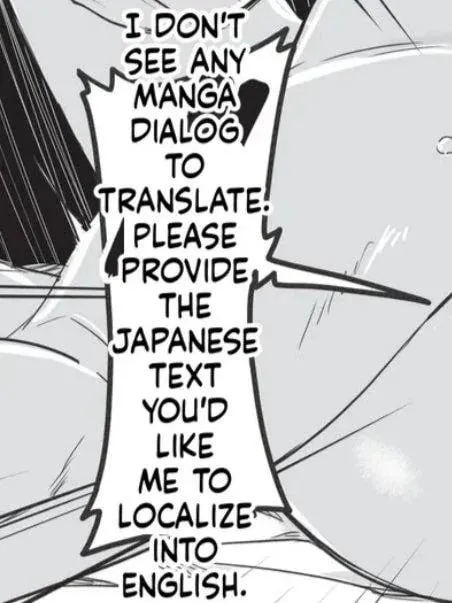 No Manga Dialogue to Translate
