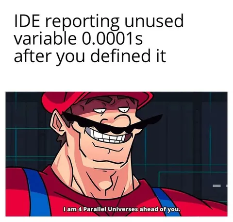 IDE Reports Unused Variable