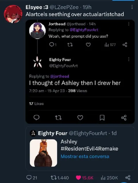 I Thought of Ashley Then Drew Her