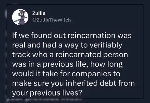 Inherited Debt From Previous Lives