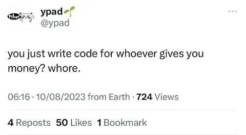 Code for Whoever Pays