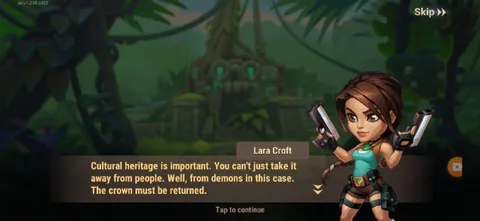 Lara Croft Returns Demon Crown
