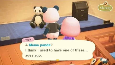 Animal Crossing Mama Panda Joke