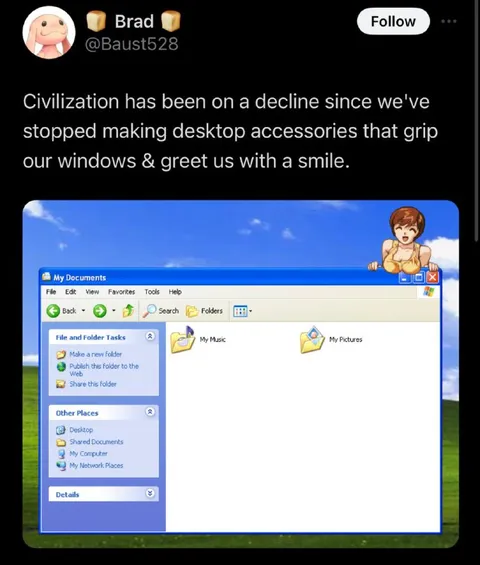 Desktop Accessories Decline