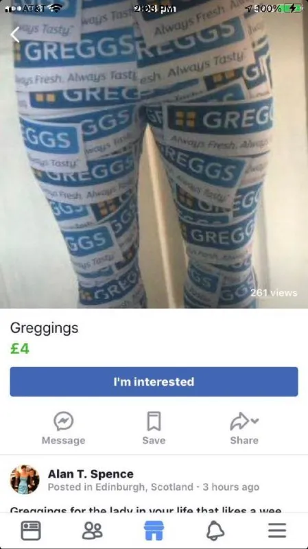Greggings for Greggs lovers