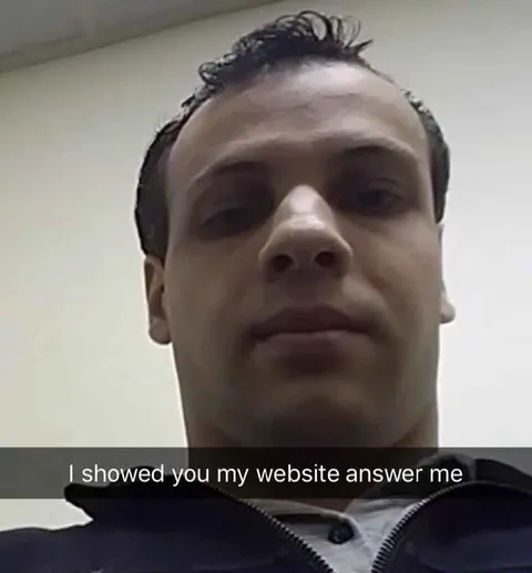 I Showed You My Website