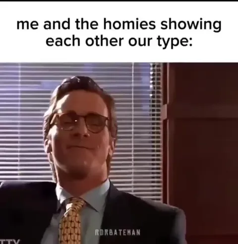 Me and the Homies Showing Our Type
