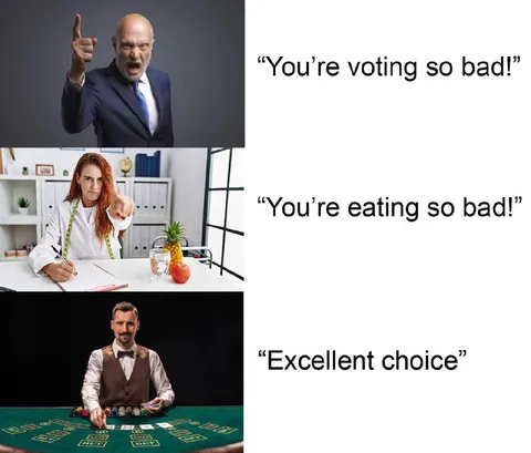 Excellent Choice Reaction