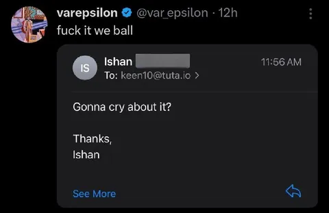 Gonna Cry About It Email