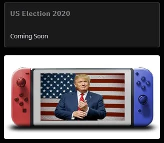 Trump US Election 2020 Switch