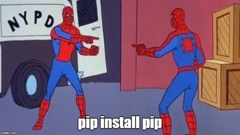 Spider-Man Installs pip