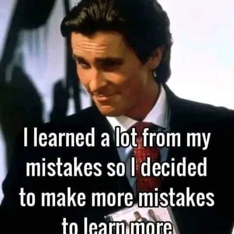 Patrick Bateman Learns From Mistakes